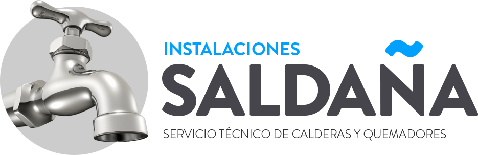 Logo instalaciones Saldaña gigante